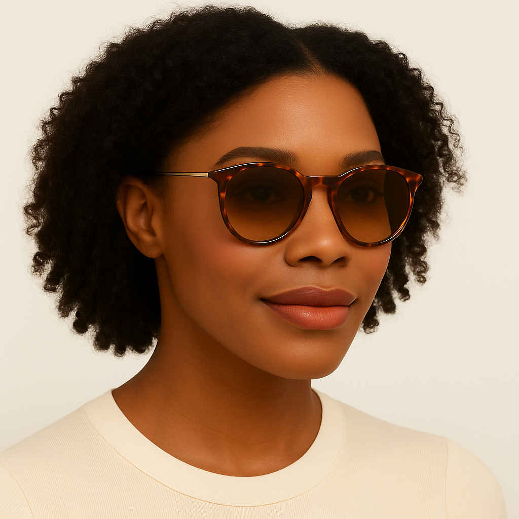 Amber Luxe Gradient Sunglasses