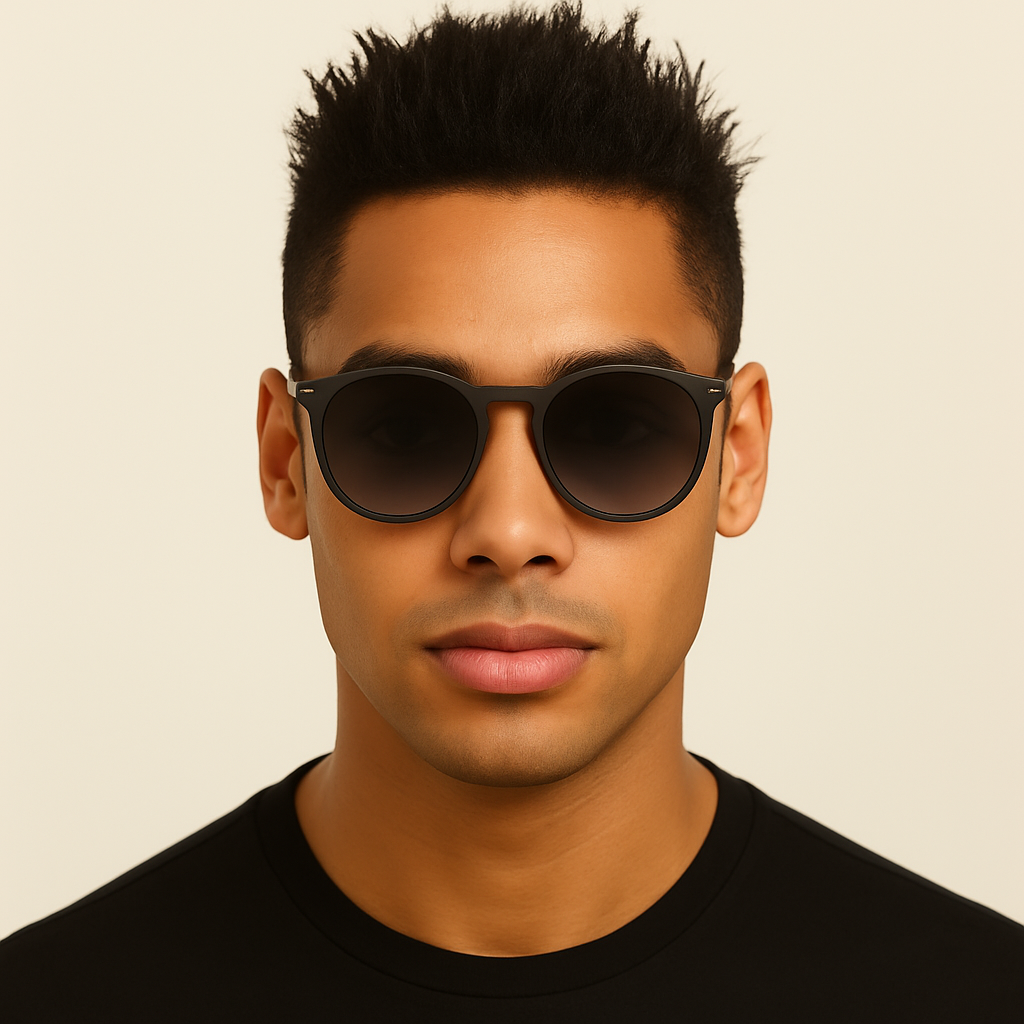 Midnight Shadow Black Gradient Sunglasses