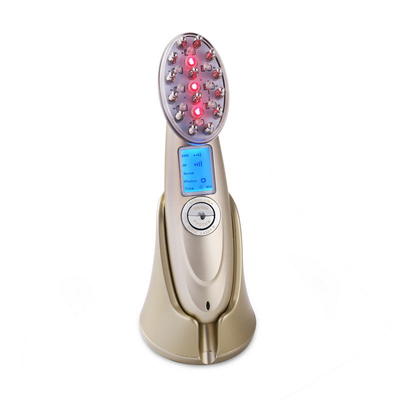 Scalp Massage Laser Comb Anti Hair Loss Therapy Infrared RF Red Light EMS Vibration