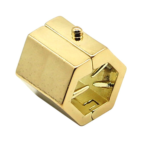 Gold Hexagon  Amtu Hair Weights