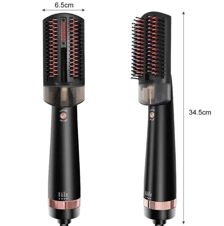 2 in 1 Hair Steamer Brush + Built Infrared for Hair Growth AMTU HAIR